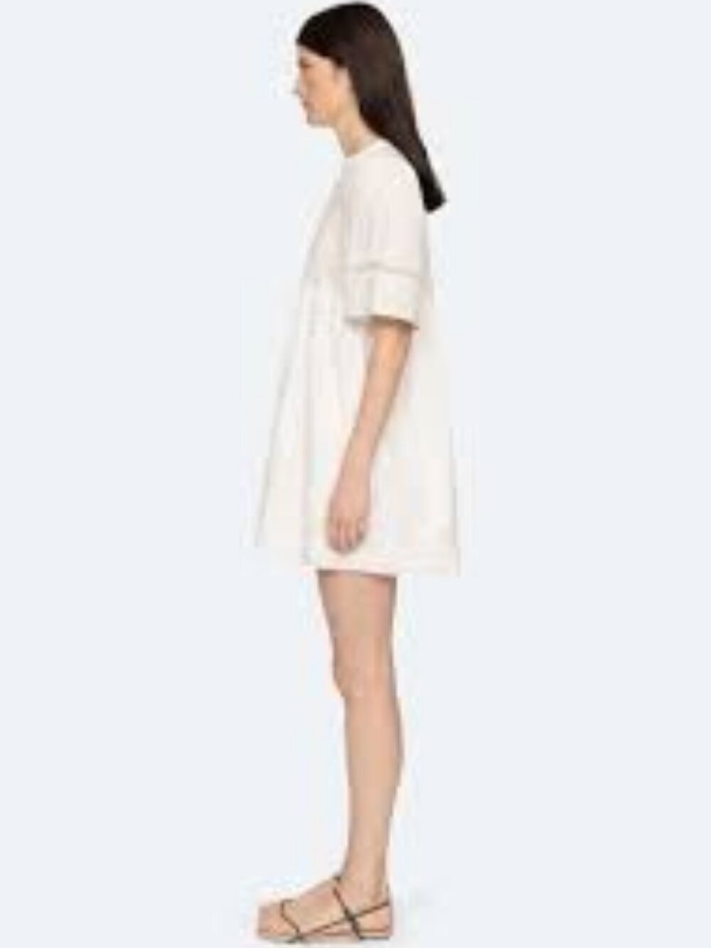 SEA NY Lilith Mini Dress - White - Worn Once, Drycleaned - Sz M - Picture 5 of 8